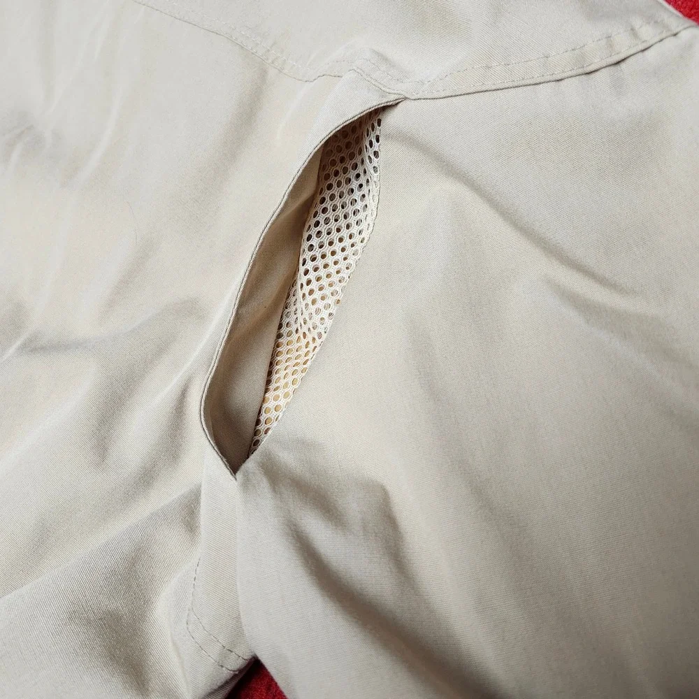 Vintage Bomber Jacket Catalina La Paz  Mens 44  Tan Lightweight Western